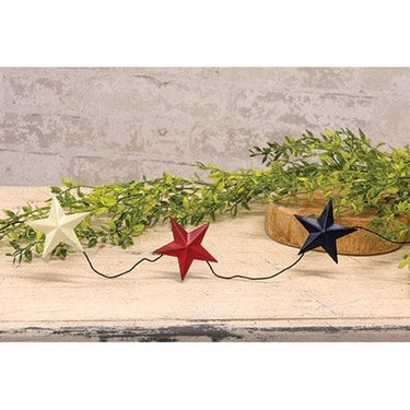 Americana Star Garland 60 - The Fox Decor